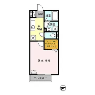 ボナンザ【2階】の間取り