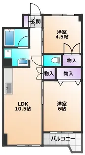グレース秀和【2階】の間取り