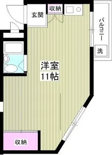 メゾン香風【4階】の間取り