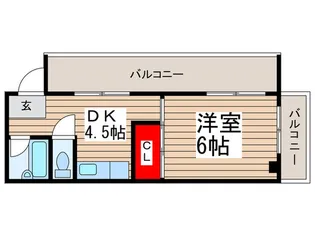 ツインコ-ポ東館の間取り