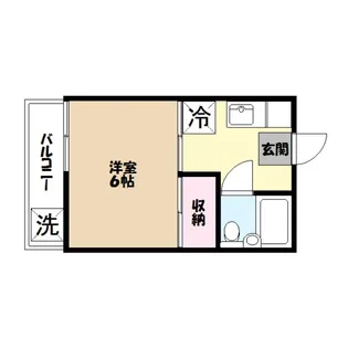 光マンション【2階】の間取り