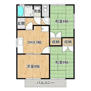 田中ベスト【1階】の間取り