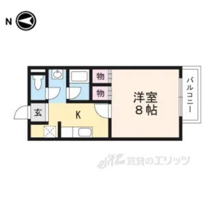 エスポアールShinji2【2階】の間取り