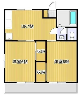 パークハウス水元【1階】の間取り