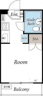パレ・クレール白山【3階】の間取り