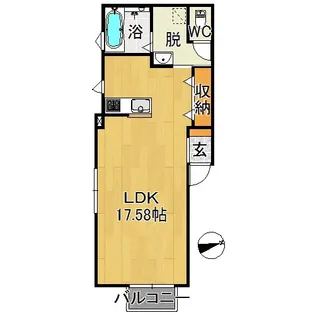 メゾン南川端町【2階】の間取り