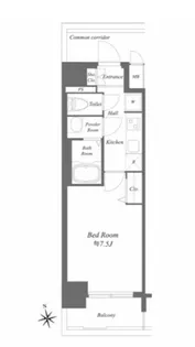 プレサンスブルーム浅草【5階】の間取り