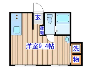 みなもとマンション【4階】の間取り