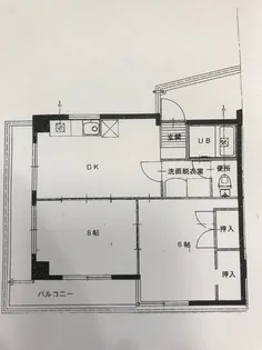 メゾン上安【3階】の間取り