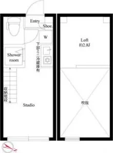 ハーモニーテラス西小岩V【2階】の間取り