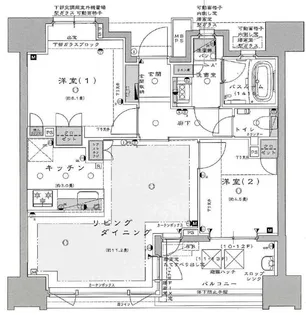 ザ・ライオンズ横濱山下町【12階】の間取り