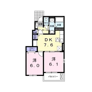 サンシャインナオコ【1階】の間取り