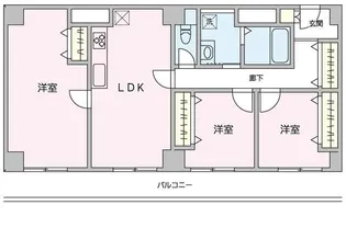 フェリス辰巳台【2階】の間取り