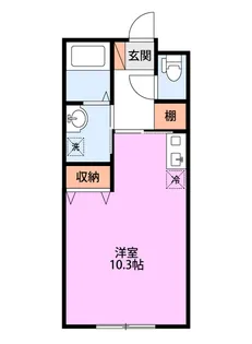 古正寺セブン【1階】の間取り