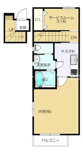 first花巻【2階】の間取り