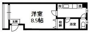 フェローチェ清瀬【4階】の間取り