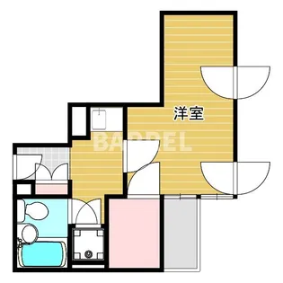 エルベコート緑地公園【3階】の間取り
