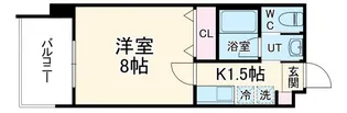 プライマル名古屋吹上【5階】の間取り