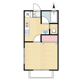 グレース陣屋【1階】の間取り