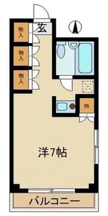 メゾンドパーク【2階】の間取り