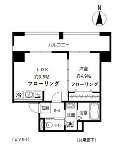 プランドール【4階】の間取り