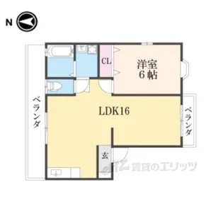 リラテラス神照【2階】の間取り