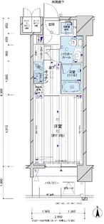 メインステージパーク大山【3階】の間取り
