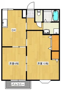 ファミールヒルズ【2階】の間取り