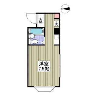 スター菊名【3階】の間取り
