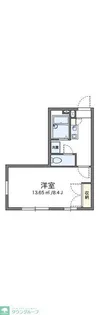 レオパレスイワオ【3階】の間取り