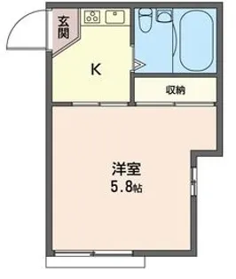 ジュネス六浦B【2階】の間取り