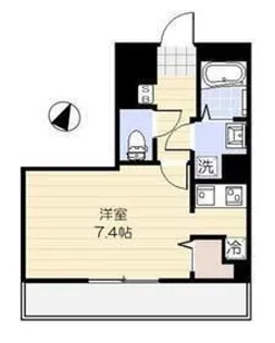 サンシエ大宮【3階】の間取り