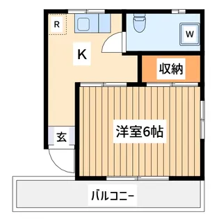 栗原ビル【3階】の間取り