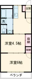 ライフステージ広瀬 京田II【2階】の間取り