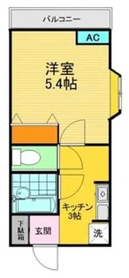 コーポムラノ【3階】の間取り