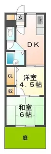 メゾン池上II【1階】の間取り
