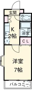 エクラ・ド・アージュ【4階】の間取り