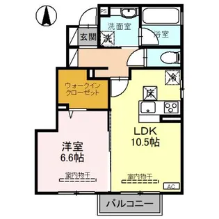 トレジャー・ライト【1階】の間取り