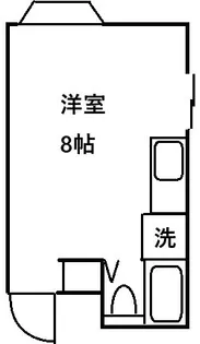 カナディアンハイツ新宿【1階】の間取り