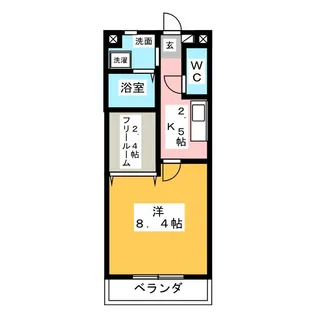 サテライトII【1階】の間取り