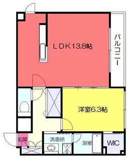 プラム 88【1階】の間取り