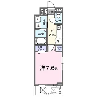 ヒカルサ静岡春日町【2階】の間取り