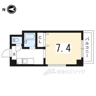 フォレストミヤザキ【3階】の間取り