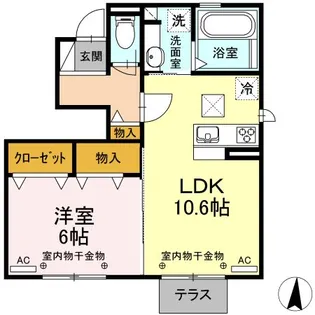 MORE A【2階】の間取り