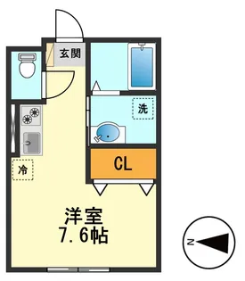 MQuarto金町II【2階】の間取り