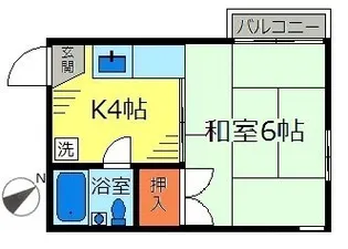 テラスチャオ【3階】の間取り