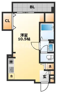 エル・ファーロ金屋町【2階】の間取り