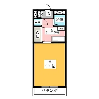 NTビル塩釜2【4階】の間取り