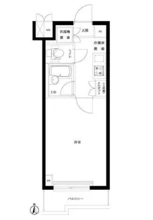 ルーブル中野ガーデン【7階】の間取り