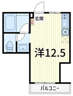 白岩ビル【5階】の間取り